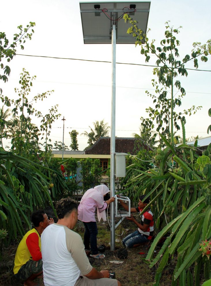 Mahasiswa ITN Malang Manfaatkan Solar Cell Agar Pohon  Buah  