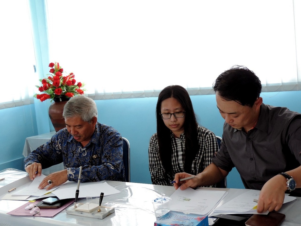 Co.,LTD and dengan MoU Asia Education Investment ITN Malang ...