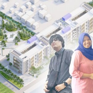 Tim MBKM Studi Independen Arsitektur Raih Mention Honorable Sayembara Desain Rusun Pra Pabrikasi Rendah Emisi
