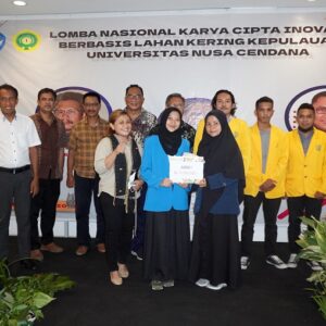 Mahasiswa ITN Malang Juara 1 Lomba Nasional Karya Cipta Inovasi Berbasis Lahan Kering Kepulauan, Undana 2021