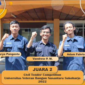 Terapkan Green Construction Management Tim Teknik Sipil ITN Malang Juara 2 Kompetisi Tender Tingkat Nasional di Sukoharjo