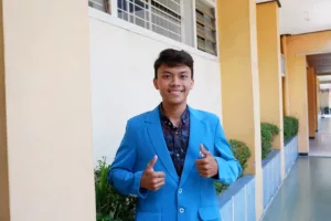Andri Kusuma lulusan terbaik Teknik Mesin D-3, Fakultas Teknologi industri (FTI), ITN Malang