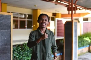 Galank Vijanarki, mahasiswa Teknik Lingkungan S-1 ITN Malang, angkatan 2019.
