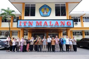 ITN Malang menerima kunjungan Balidbangda Kabupaten Malang untuk penjajakan kerja sama bidang riset dan inovasi.