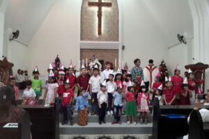 Pesta Natal Anak di Gereja ST. Thomas Aquinas ITN Malang