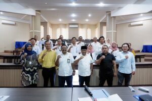 Peserta Seminar Laporan Pendahuluan Kajian Mitigasi Bencana Tanah Bergerak di Malang Selatan