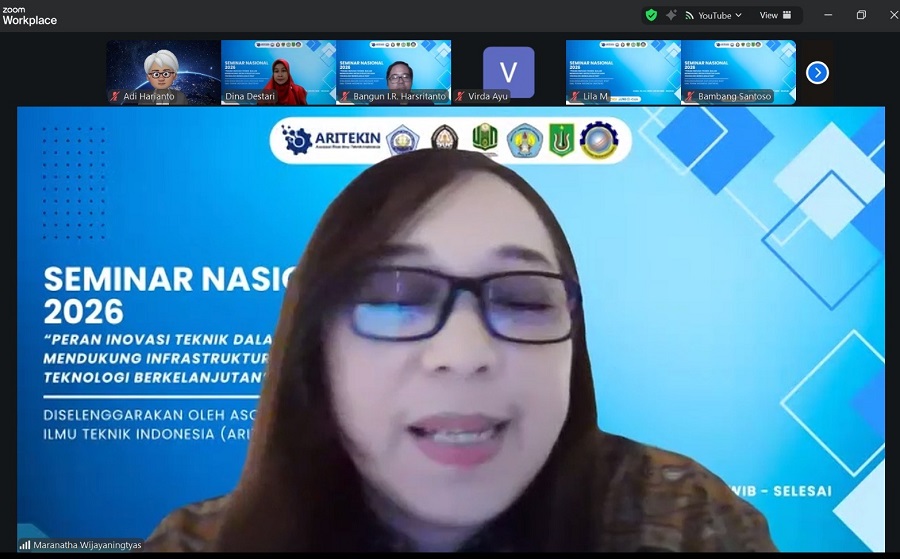 Bakteri Penyembuh Beton hingga AI: Dosen ITN Malang Kupas Wajah Baru Konstruksi Masa Depan di ARITEKIN 2026